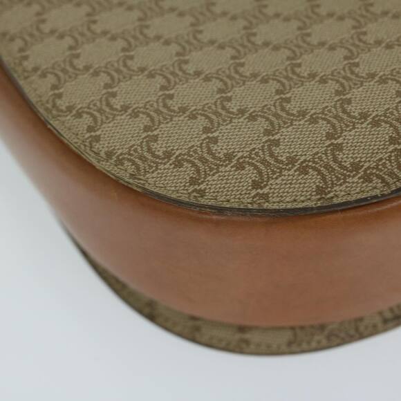 CELINE Macadam Canvas Hand Bag Beige - Picture 12 of 16